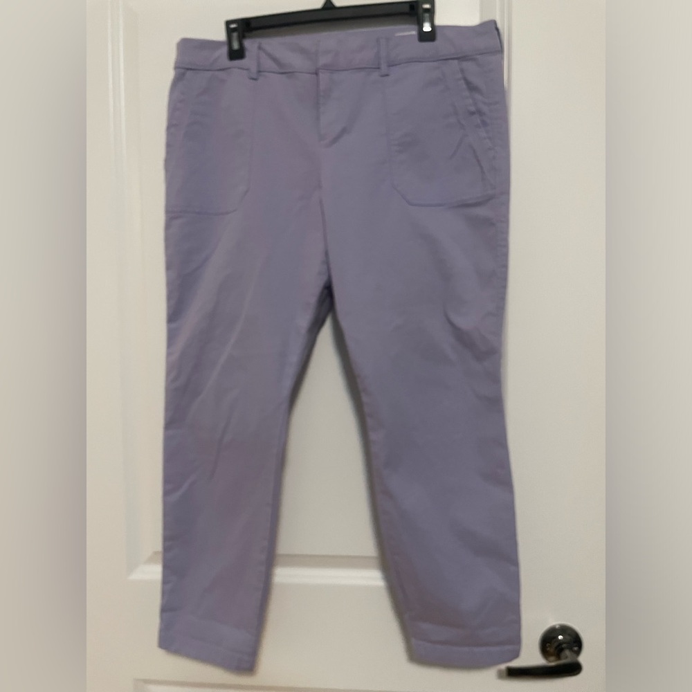 OLD NAVY PIXIE PANT in light purple. Size 14P